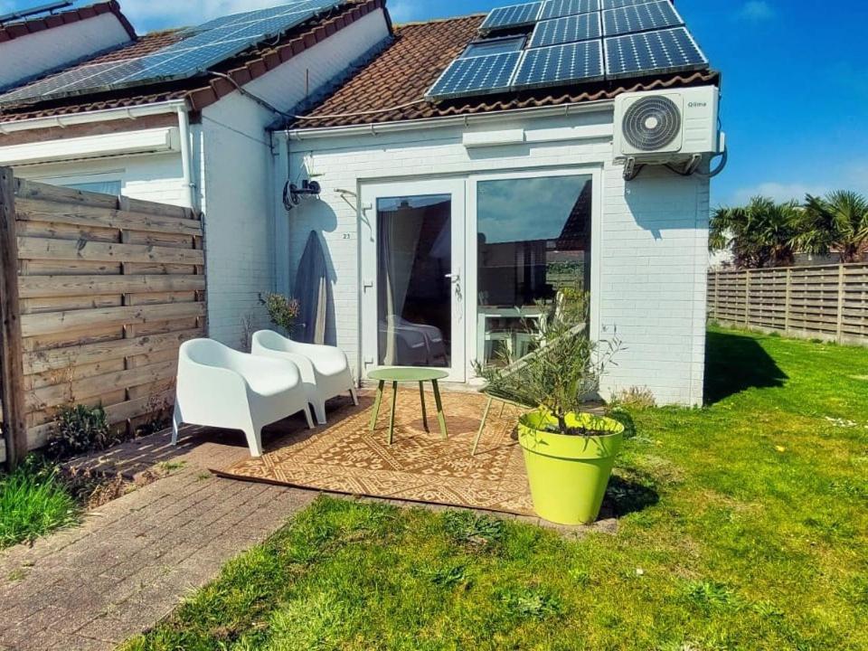 Salty - Vakantiehuisje Op De Grens Van Bredene-De Haan Dış mekan fotoğraf